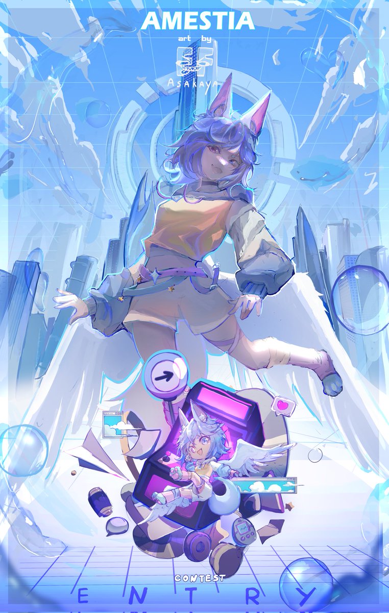 FlashFlicker_'s tweet image. Repost 👀
Contest art 
#artmoots #smallartists