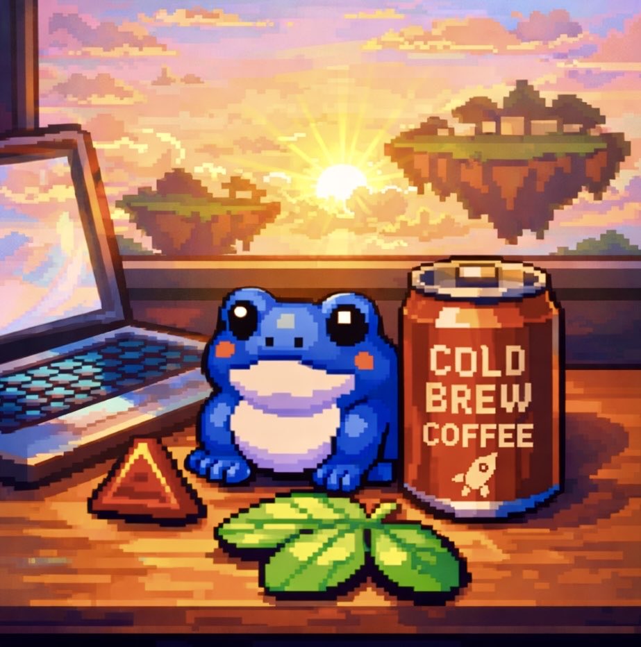 GM Gang ☕️☀️

Fresh morning, cold brew in hand and conviction still stronger than ever!
It’s another day to move with patience and strength.

Have an awesome day gang💙 #toadgang strong 💪🍃🌀🔺
$toby
$patience