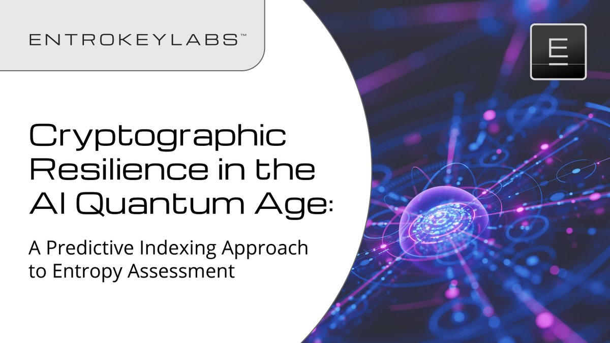 #Cybersecurity doesn't look how it did 10 years ago &amp; the cybersecurity standards set to keep the world's data safe are no longer secure. Don't take our word for it. Read the latest from Frontier Technologies Laboratory at the University of Cambridge. EntrokeyLabs.com/insights