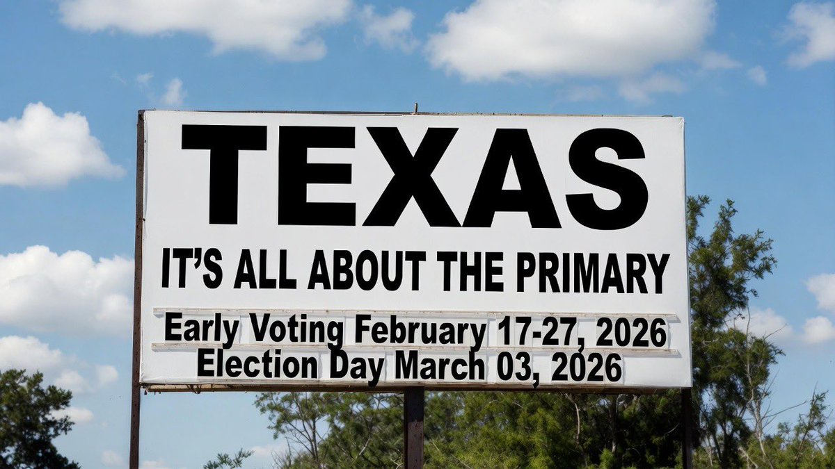 TEXAS ⭐️ TEXAS ⭐️ TEXAS ⭐️
It is time to send the Slumdog Millionaires back to India - the Muslims back to one of 52 Muslim countries in the world 🌍 and the Texas RINOs into retirement.  Use your vote to remove 99% of the incumbents in Texas.