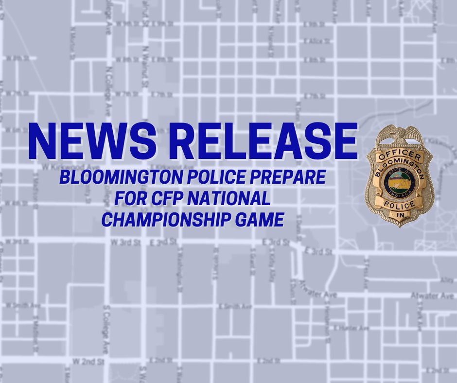 Bloomington Police tweet media