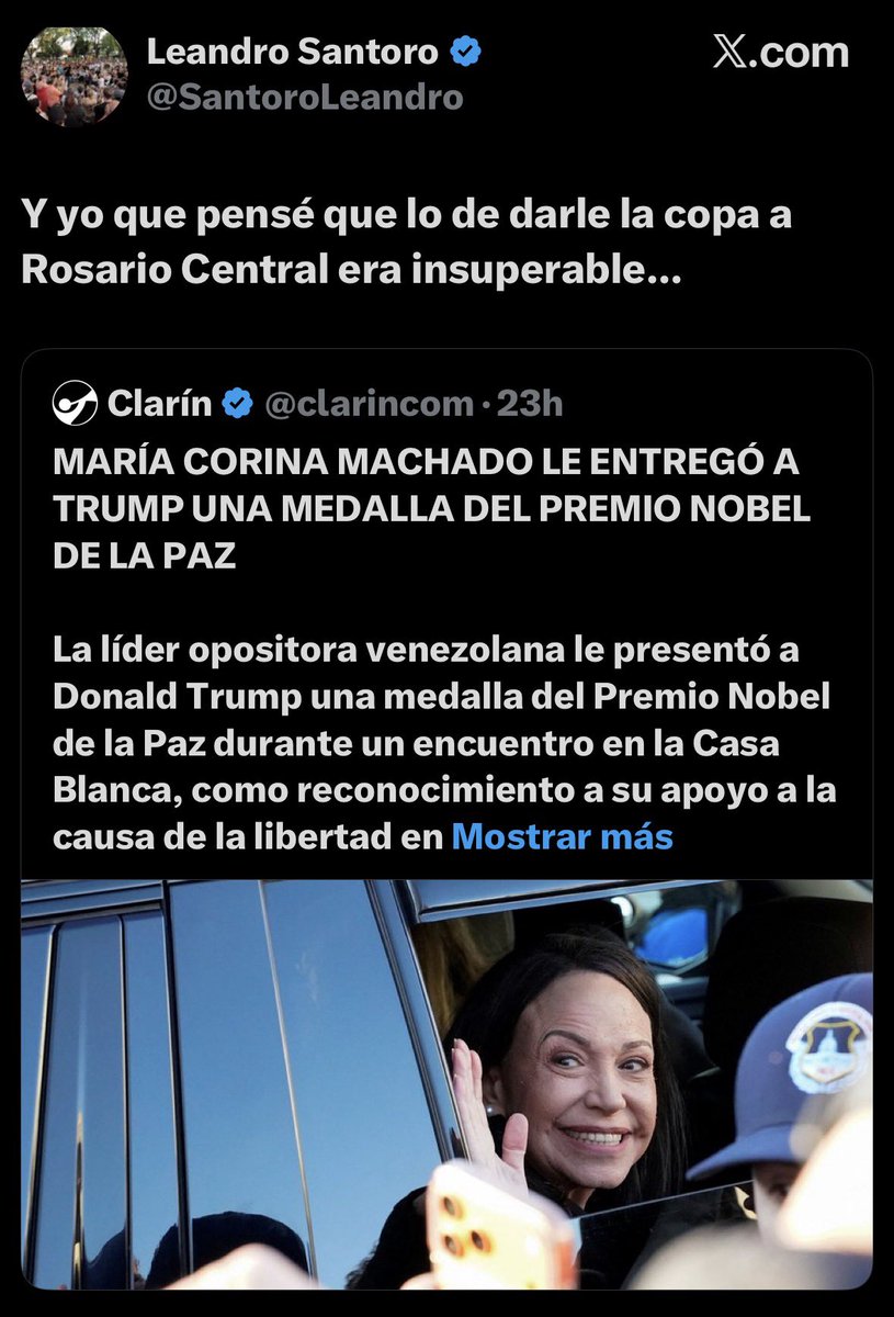 RodrigoSyH's tweet image. Nada más arrastrado que ser obsecuente con Alberto.
Seguís siendo el mejor, Leandro (me tiene bloqueado)