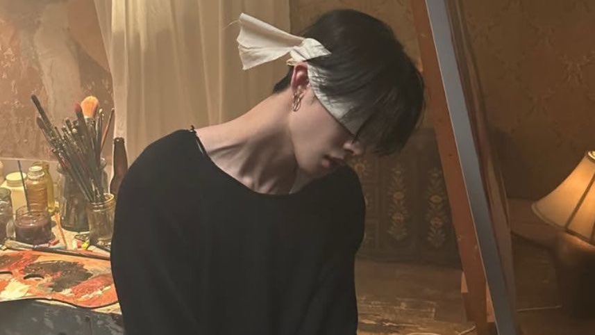 closetobeomgyu's tweet image. ghost girl aesthetic u are EVERYTHING to me actually