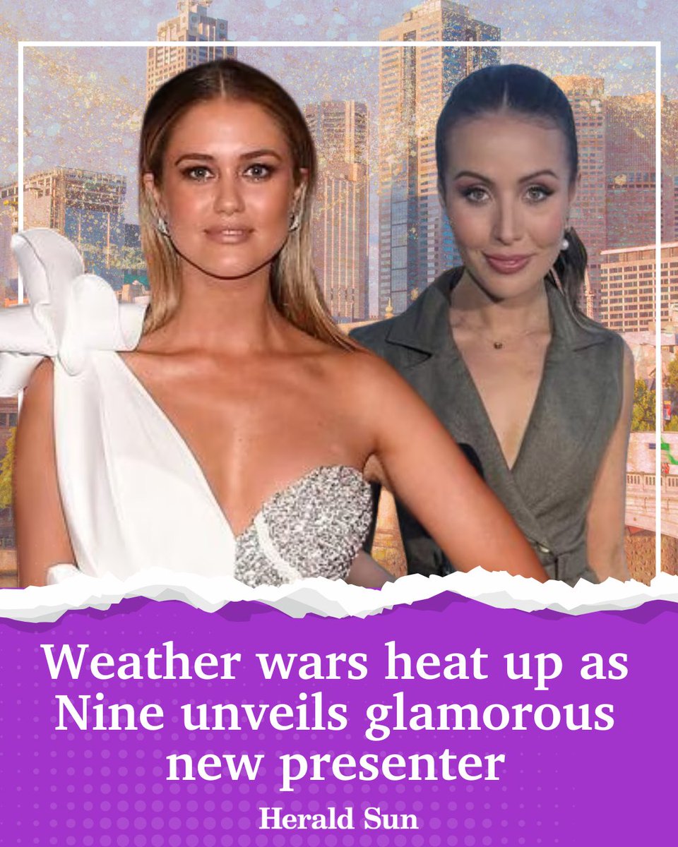 It is shaping up to be a battle of the beauties as former Miss Universe Australia Scherri-Lee Biggs takes on rising star Tyra Stowers in the high-stakes TV weather wars > bit.ly/49r6CBF
