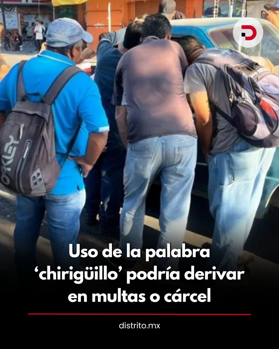 DistritoMX1's tweet image. 🔴 Con fines informativos, autoridades de Coahuila alertaron que el uso del término 'chirigüillo' puede considerarse discriminatorio y derivar en sanciones administrativas o incluso penales, según el caso.

➡️ distrito.mx/?p=15168