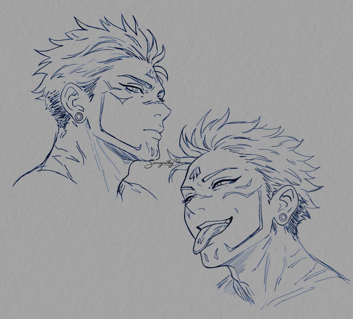 semapathy's tweet image. unc sketches