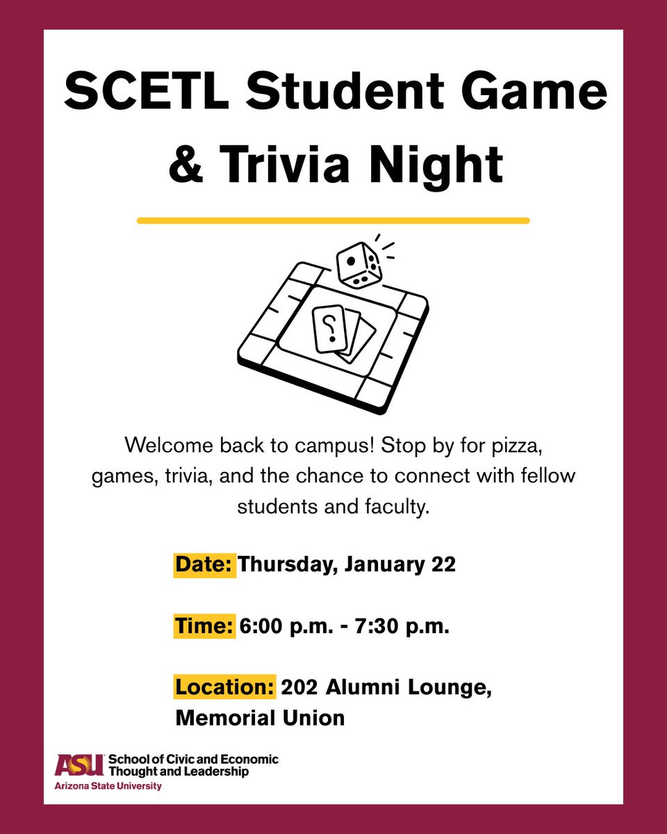 School of Civic & Economic Thought & Leadership tweet media