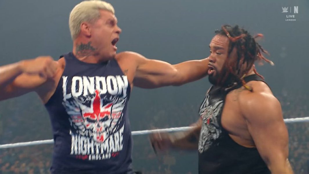 That brawl between Cody Rhodes &amp; Jacob Fatu was excellent. 

And some were really trying to tell me that this wouldn't be worthy of a bigger match.

Electric angle.