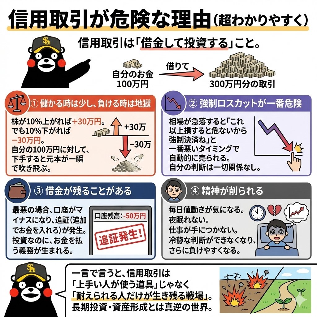 Post by ノエ@小遣い投資家·アウトプット継続 on X: 信用取引の具体例