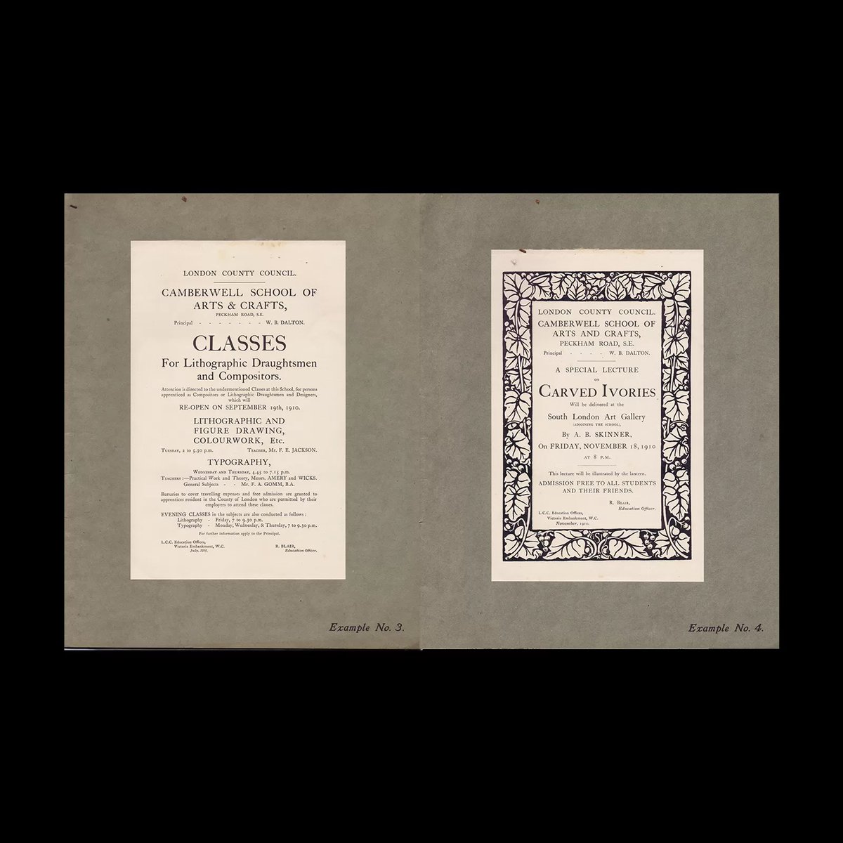 Student Work (1907 – 1910) from The Polytechnic School of Printing, London designreviewed.com/student-work-o…