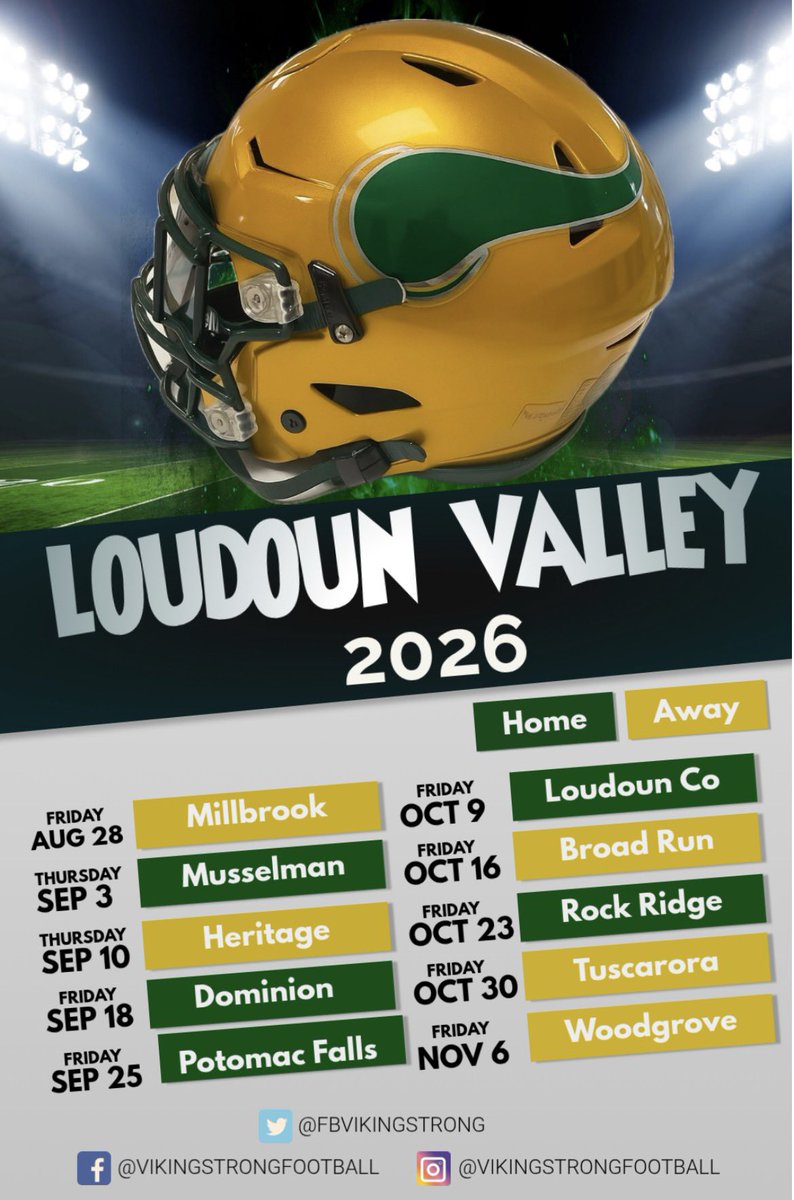 Loudoun Valley Football tweet media