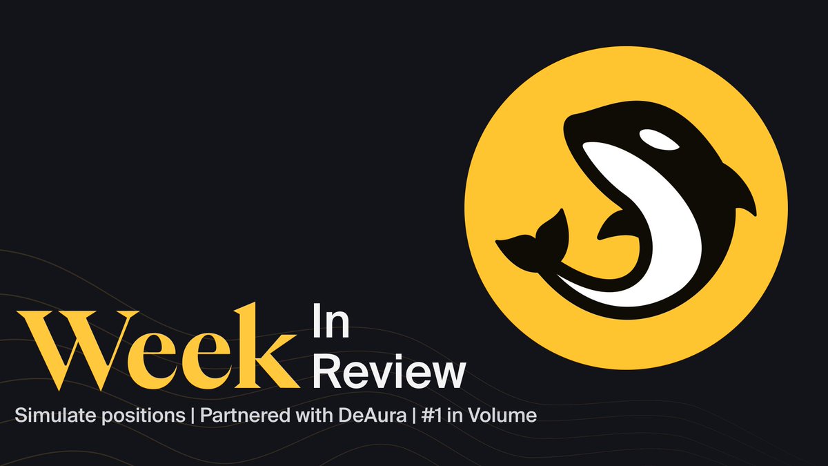 orca_so's tweet image. Q1 continues to heat up on Orca, just this week:

- simulate positions on liquidity terminal
- DeAura changes the launchpad landscape, powered by Orca
- repeat #1 in volume for project tokens

Catch up, and don't miss out on what's coming soon 🧵