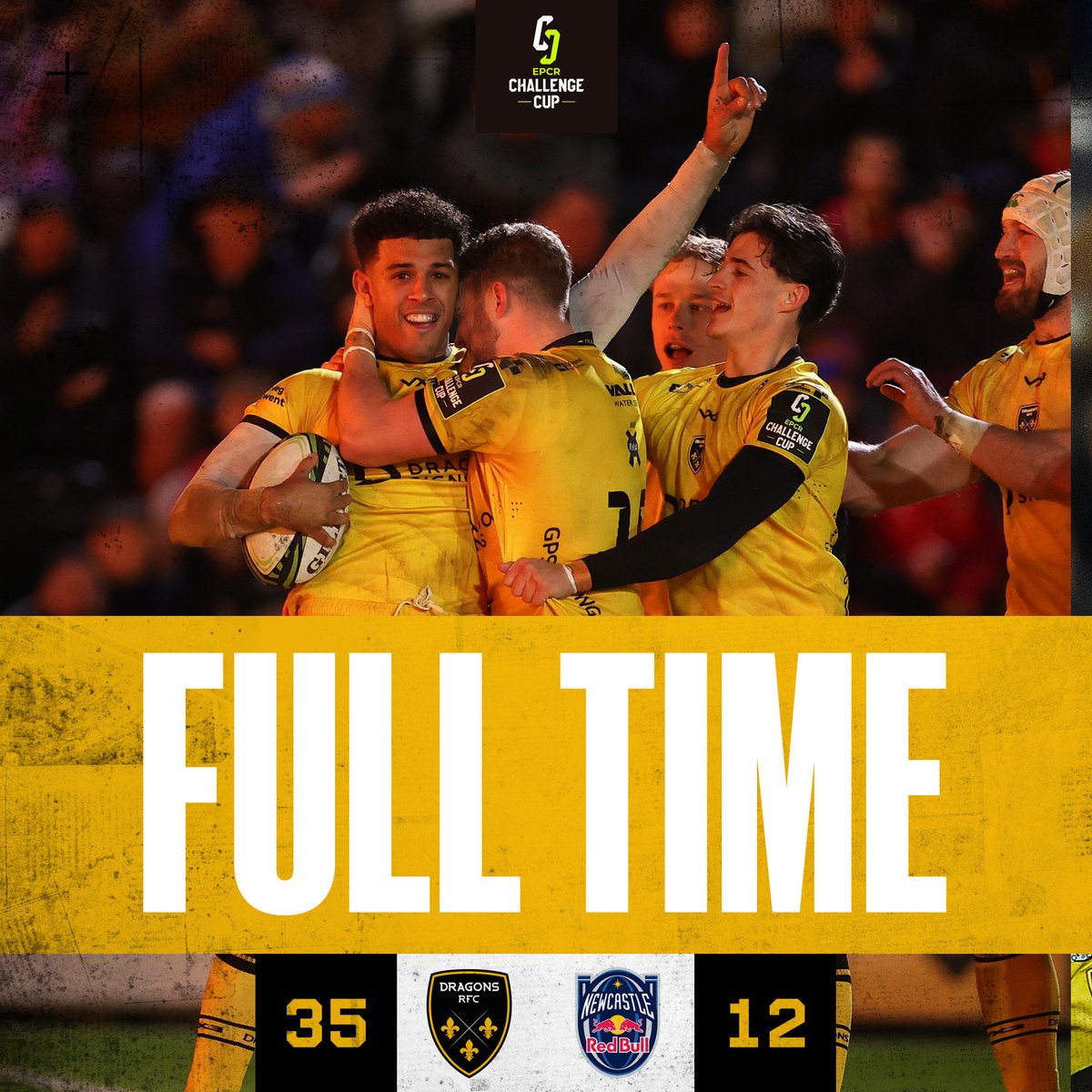 dragonsrfc's tweet image. FT: All over on Parade!!! Bonus point victory!!! ✅

#WeAreGwentRugby #DRAvNEW