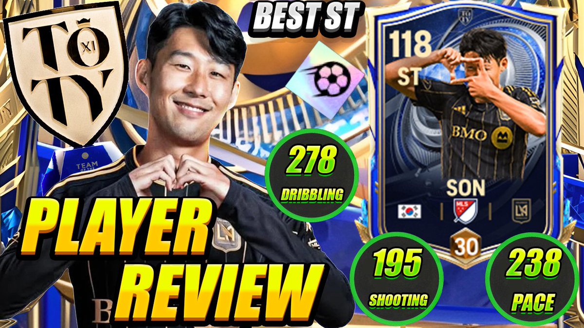 48hrss's tweet photo. SON IS A META MACHINE! β‘π₯ 113 Team Of The Year/TOTY Son Player Review! BEST RW/ST?! β FC Mobile 26
Link: https://t.co/UudrYpQRWS
#FCMobile26 | #FCMobile | #FUTMobile | #teamoftheyear | #TOTY | #EASportsFC | #TOTYDraft | #FCMobileContent | #UTOTY | #fifamobile https://t.co/KVh55tLzDj