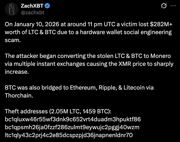 A story in 2 parts.

Once again, THORchain enables and even celebrates crime.