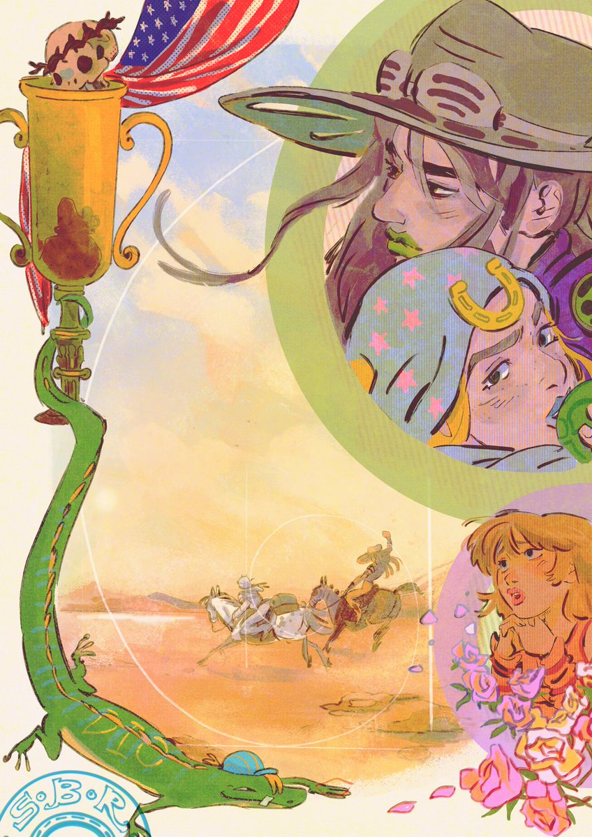 ok_Danka's tweet image. 🦅🦅🦅 #sbr #steelballrun #jojo