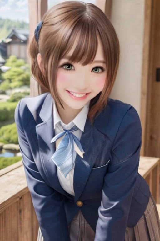 yossi_20230731's tweet image. おはよー💕
内田優空っぽい人だよ🥰
努力型の後天的リア充少女✌️
リア充グループではツッコミ役😳
吹奏楽部所属だよ🎵
1年生のときは目立たない方だったが、身だしなみに気を使うなどしてリア充グループと行動を共にしているよ😆
現在はコンタクトだが、前は眼鏡を掛けていた…