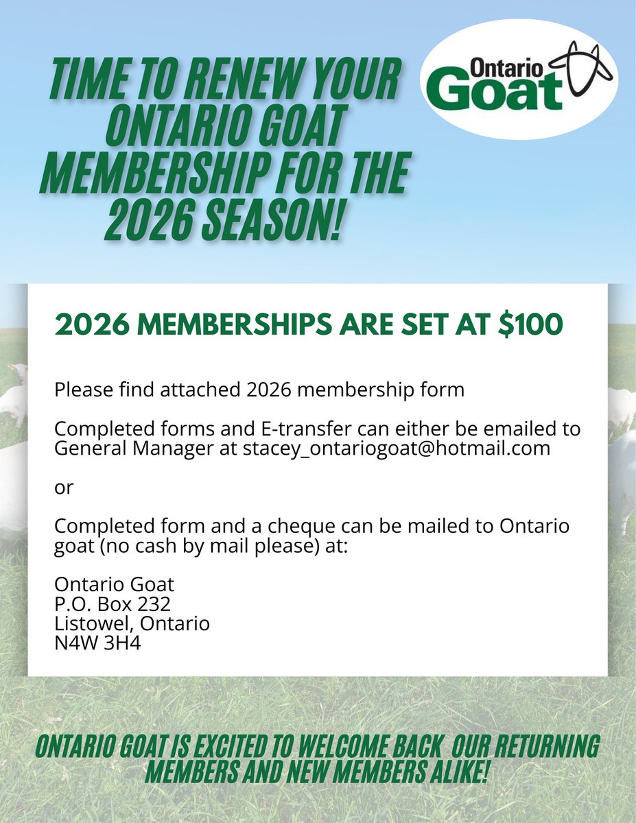 Ontario Goat (@ontariogoat) on Twitter photo 