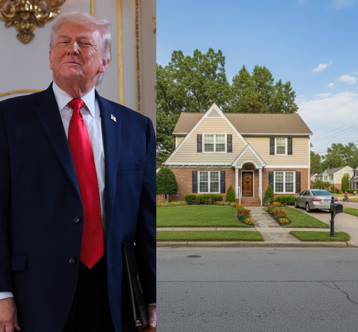 mymixtapez's tweet photo. President Trump plans to let people take money out of their 401(k)s and use it for down payments to buy homes 💰🏠 https://t.co/xLXJ0nUkSL