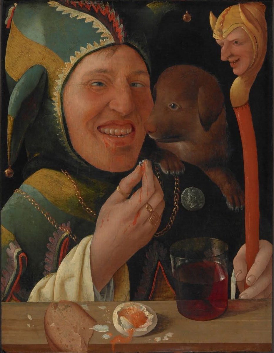 The Jester 
by Marx Reichlich, ca1519-1520