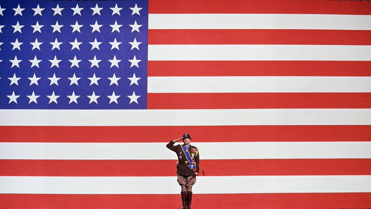 letterbub's tweet image. Patton (1970) ⭐️⭐️⭐️⭐️⭐️ George C. Scott's best role? Maybe. He's had a lot of great roles, there's too many to choose from, but he is absolutely at the top of his game here #filmtwt