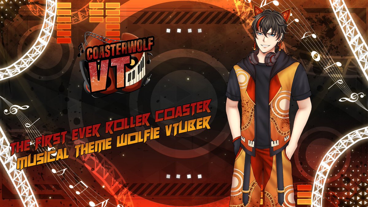 🎢🎧VTUBER INFO CARD 🎶🐺
Name: CoasterwolfVT

Oshi Mark: 🎢🎧🎶🐺 

Description: Roller Coaster Musical Theme Wolfie Vtuber

Fan Name: Thrillseekers

Links below: 
Twitch: Twitch.tv/coasterwolfvt
Youtube: youtube.com/@CoasterwolfVT 
Discord: discord.com/invite/4wRUqUw…
Merch: