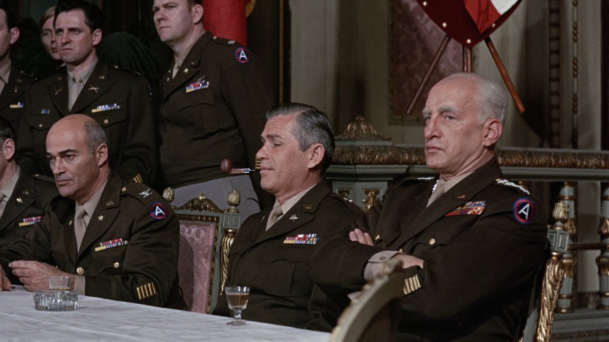 letterbub's tweet image. Patton (1970) ⭐️⭐️⭐️⭐️⭐️ George C. Scott's best role? Maybe. He's had a lot of great roles, there's too many to choose from, but he is absolutely at the top of his game here #filmtwt