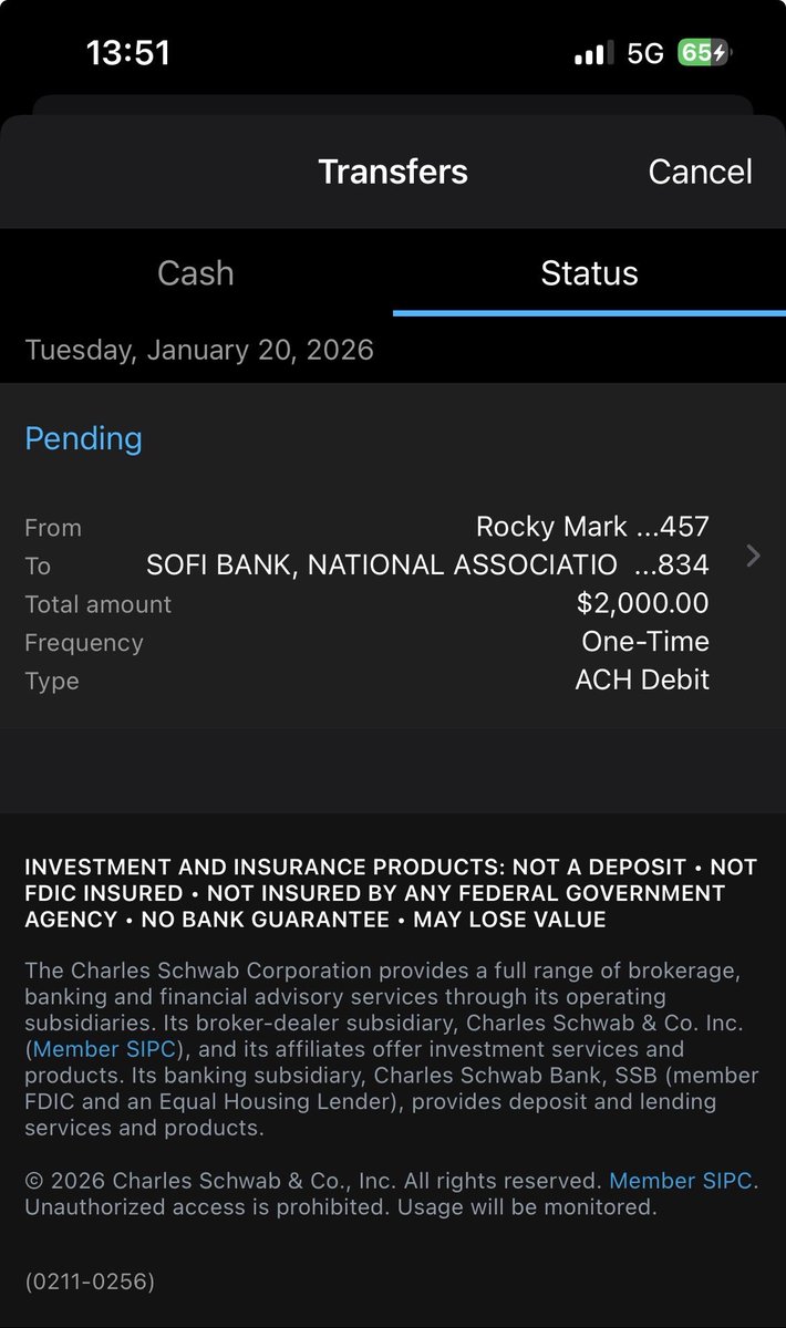 RockyMarkVntrs's tweet image. The tough part of using my Brokerage Account as my Sinking Fund is the negative Cash Flow. Withdrew $2,000 this week as my “paycheck” to pay the bills.

#SelfEmployed #Paycheck #SinkingFund