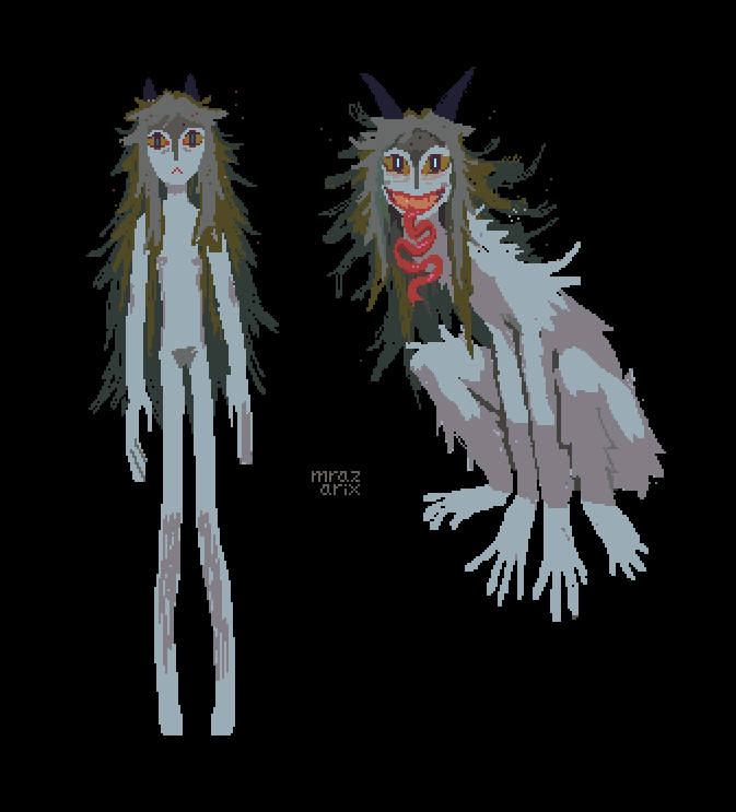 stinker girl
my OC and first attempt to draw in Aseprite