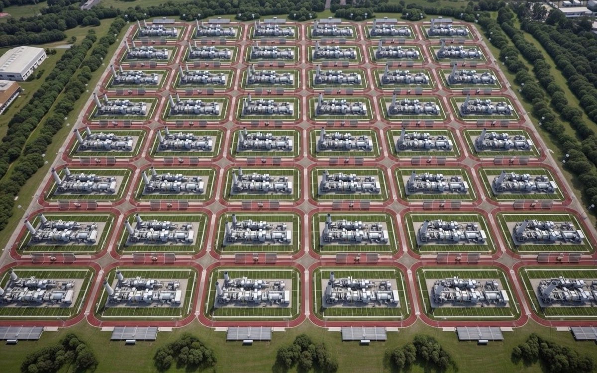 AI doesn’t run on code. It runs on turbines, gas fields, and pipelines.

Everyone wants GW-scale AI.
Very few are honest about what actually powers it.

So let’s connect the dots — machines → fuel → geography 👇

⸻

What you’re looking at

The images above show a single ~1 GW