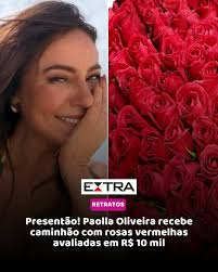 ZAMENZA's tweet image. Paolla Oliveira sobre a matéria a respeito de um caminhão com vários buquês que foi enviado para ela em seu condomínio: 

"Já que isso virou assunto público, e ganhou relevância que, sinceramente, não deveria: vim aqui trocar só entre a gente. 

Por alguma razão, alguém que não…