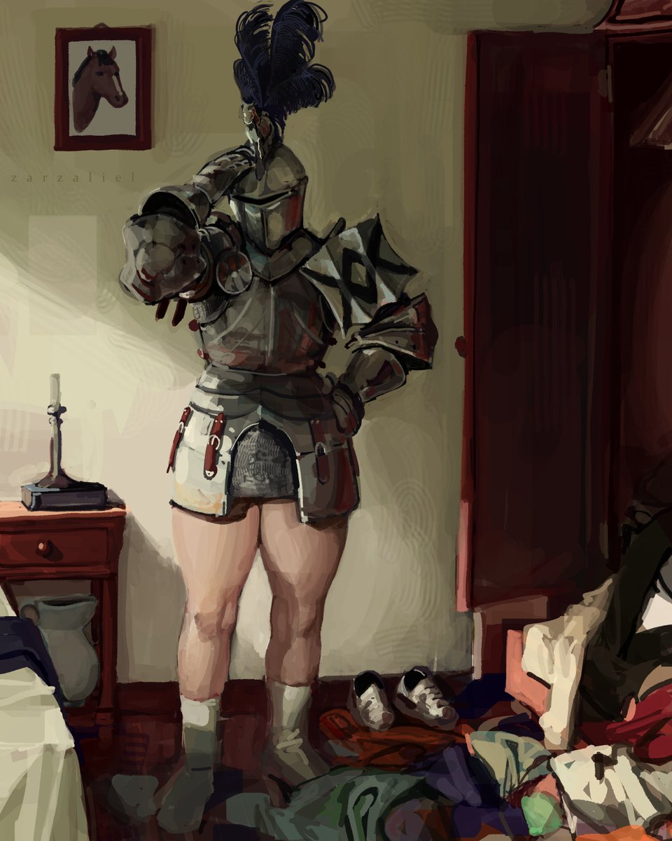 zarzaliel's tweet image. "I know I left them somewhere around here."