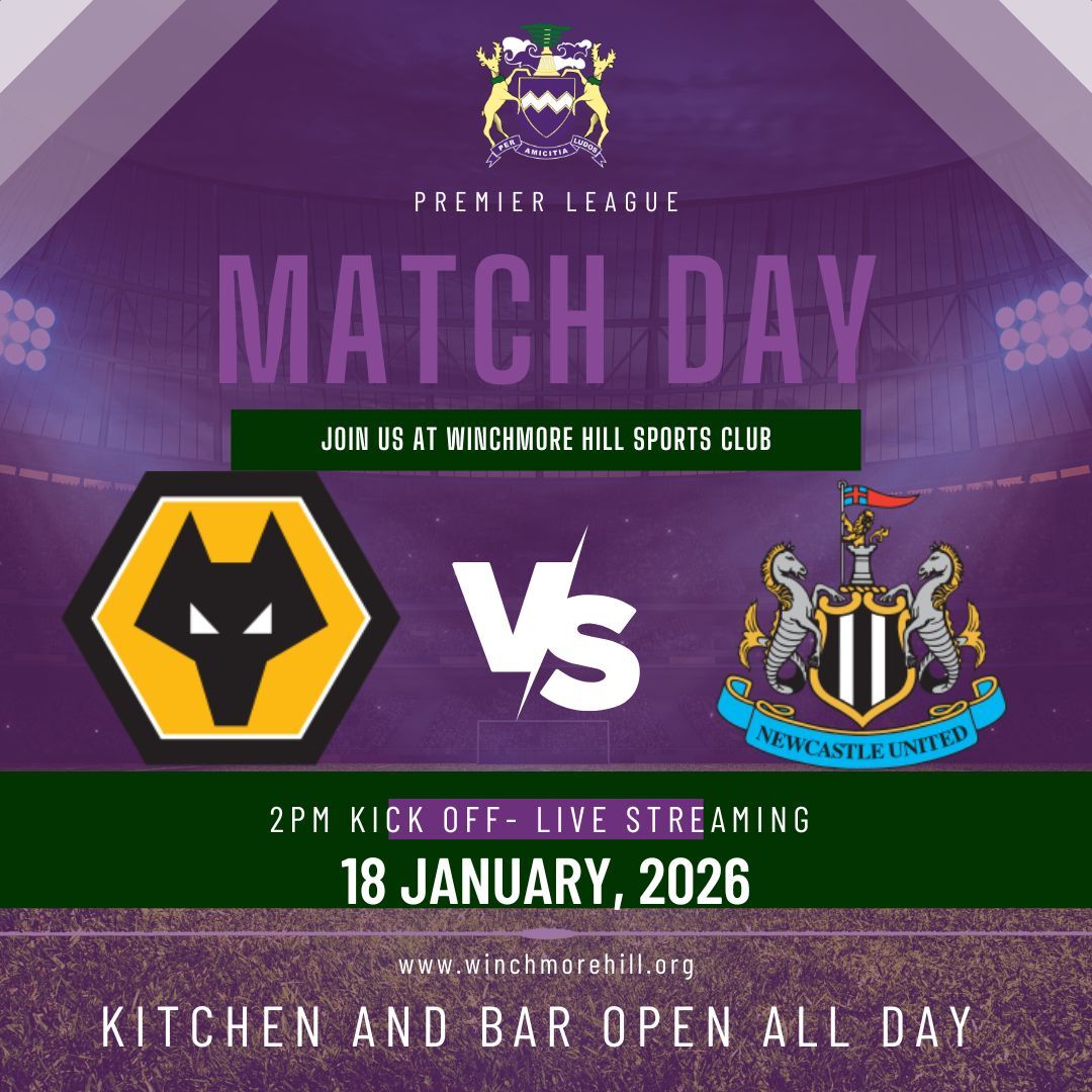 WHSCbar's tweet photo. ⚽ LIVE FOOTBALL AT WINCHMORE HILL SPORTS CLUB ⚽

Manchester United vs Manchester City – 12:30
Nottingham Forest vs Arsenal – 17:30
Sunday
Wolves vs Newcastle United – 14:00
Aston Villa vs Everton – 16:30
Monday
Brighton &amp; Hove Albion vs Bournemouth – 20:00 https://t.co/fvergwEFU1
