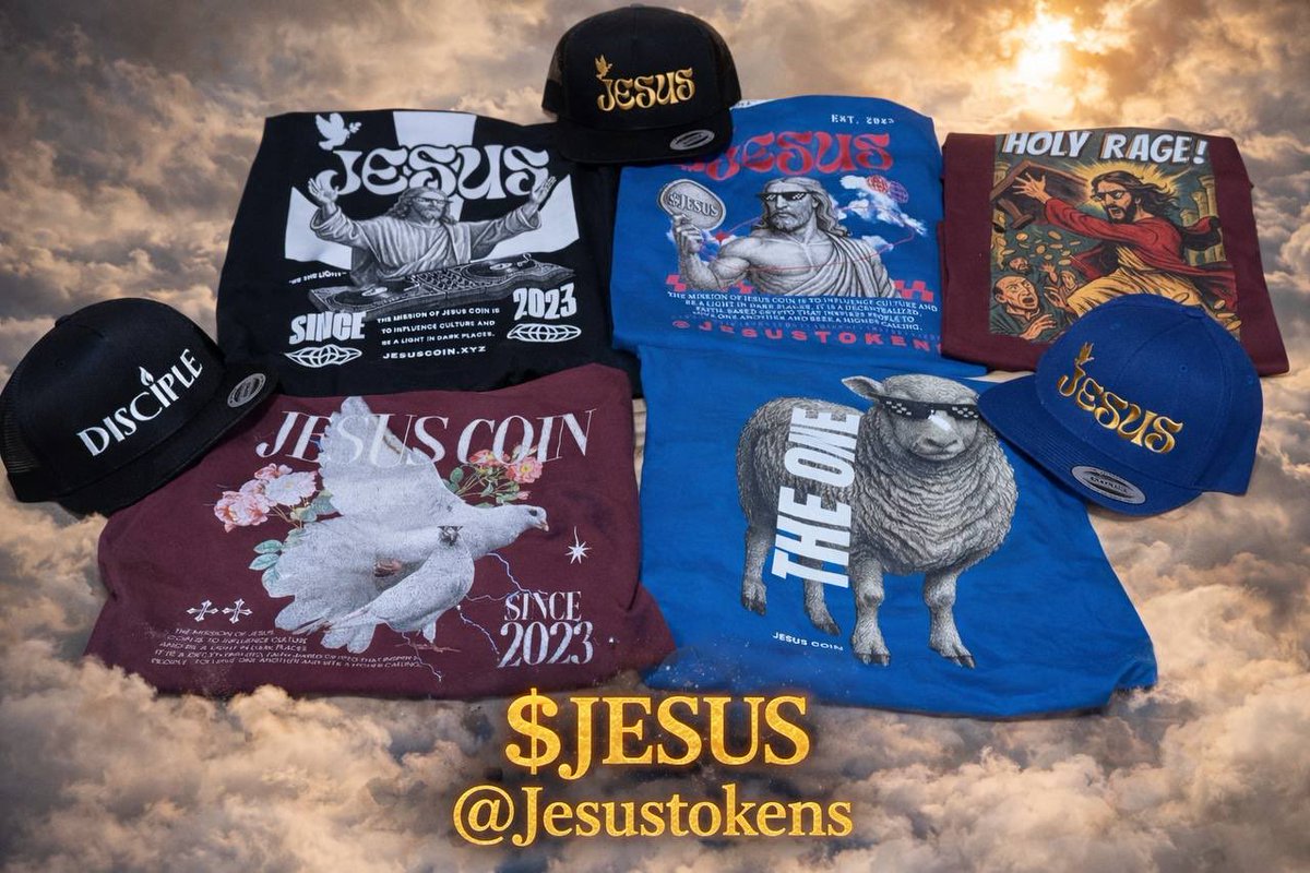 <a href="/coinbase/">Coinbase 🛡️</a> What about listing a mission coin that also has merch $Jesus <a href="/JesusTokensx/">$JESUS 🙏</a>