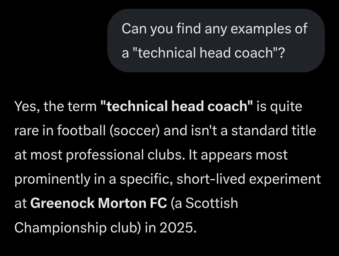 The world is now back to having zero Technical Head Coaches.
