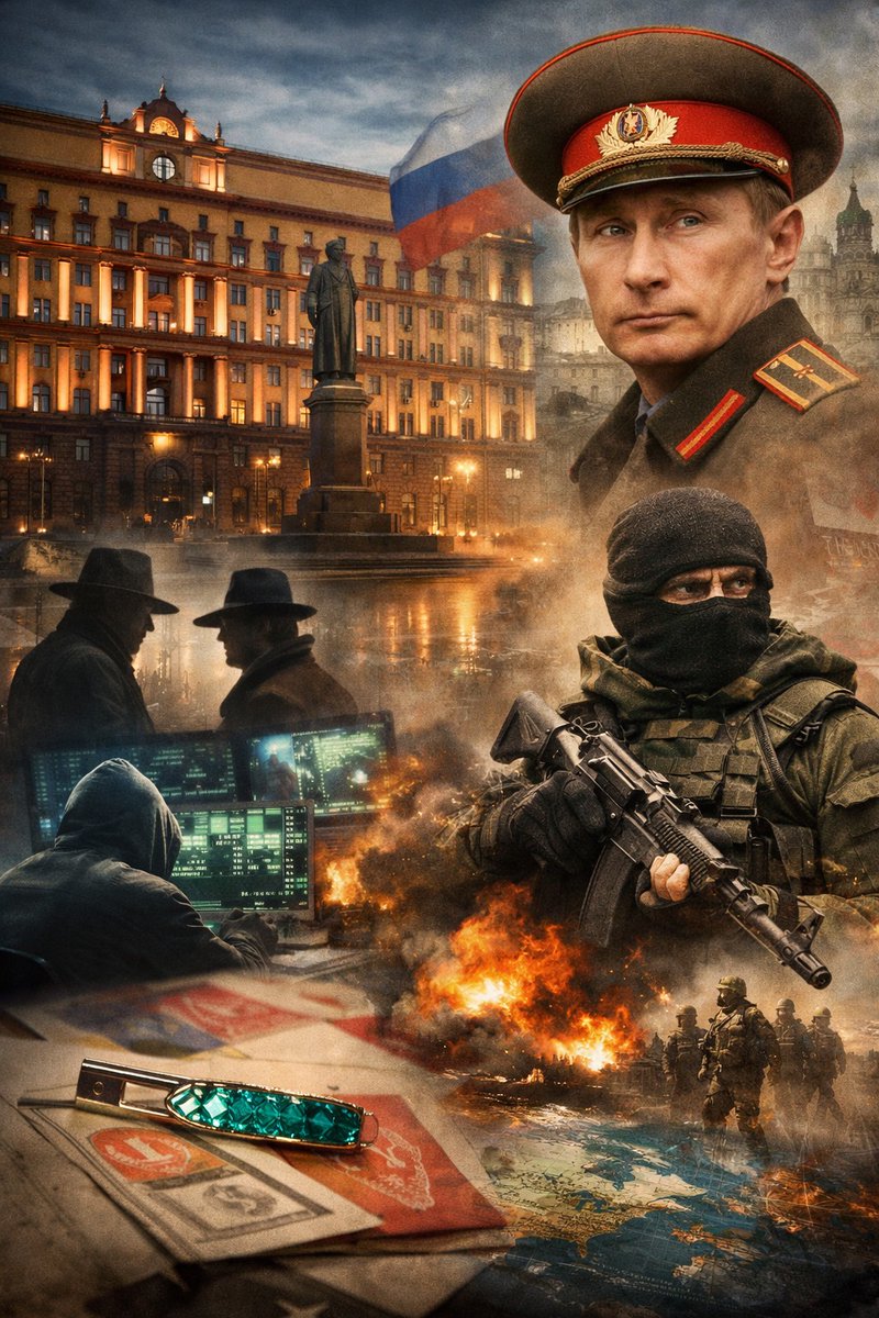 RT by @mikenov: The KGB Never Died: How Putin’s Old Spy Network Still Shapes Russia Today.  #espionage #coldwar #putin #intelligence #geopolitics pic.