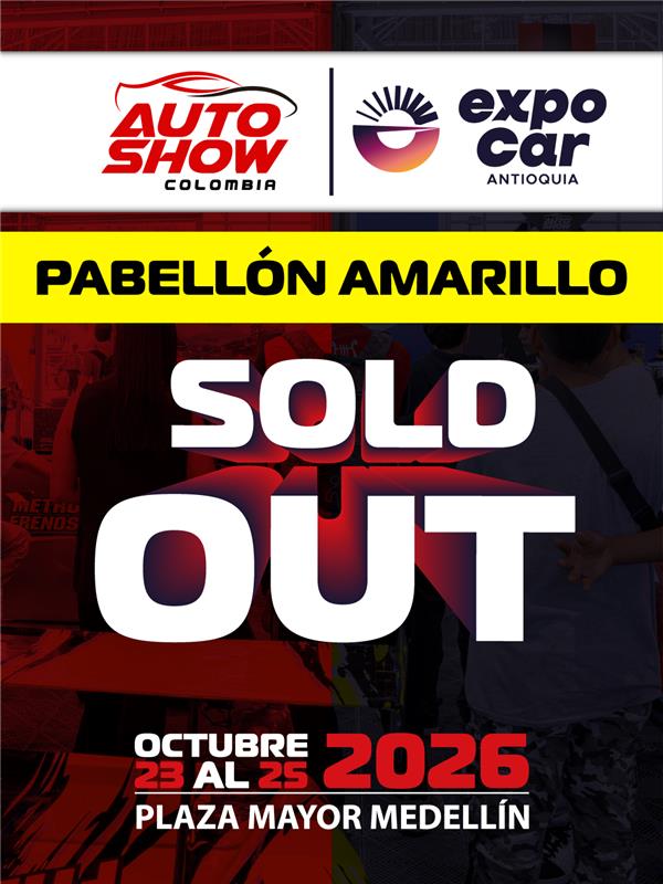 El Pabellón Amarillo está SOLD OUT para Autoshow - Expocar 2026.
La feria automotriz más importante de Colombia continúa su crecimiento comercial tras el éxito de su primera edición.

Plaza Mayor Medellín
23 al 26 de octubre

#AutoshowColombia #IndustriaAutomotriz #Eventos