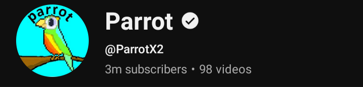 [ANNOUNCEMENT] 

CONGRATULATIONS TO PARROT FOR HITTING 3 MILLION 🎉