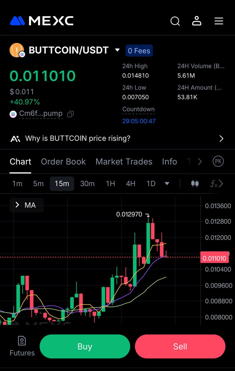 itsZezima's tweet image. $Buttcoin is now listed on @MEXC_Official