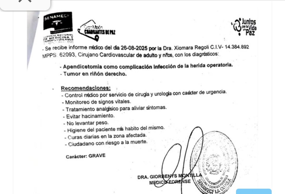 Libertaria17082's tweet image. 🇻🇪🚨 ¡YILSON ANTONIO GUILLÉN HERNÁNDEZ SE ESTÁ MURIENDO LENTAMENTE EN PRISIÓN!
Piloto venezolano y padre de 3 hijos, preso político desde 2021 (condenado injustamente a 7 años), su salud está en riesgo de muerte inminente. Sufre infección grave por Pseudomona aeruginosa en una…