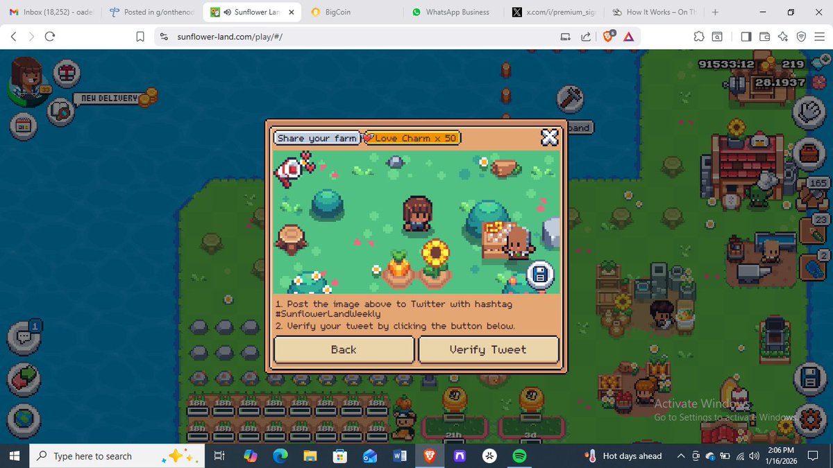 #SunflowerLandWeekly