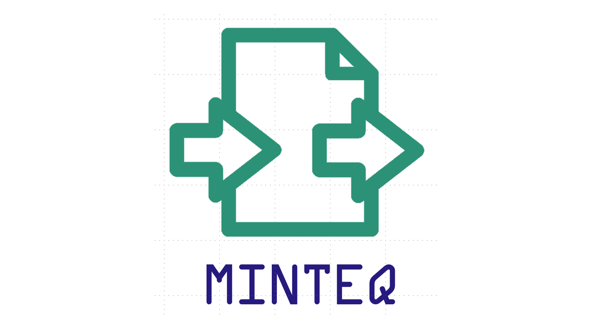 TEdit dataset editor can import thermodynamic &amp; surface databases from Visual MINTEQ, &amp; export databases in MINTEQ format. GWB.com/gwb.php