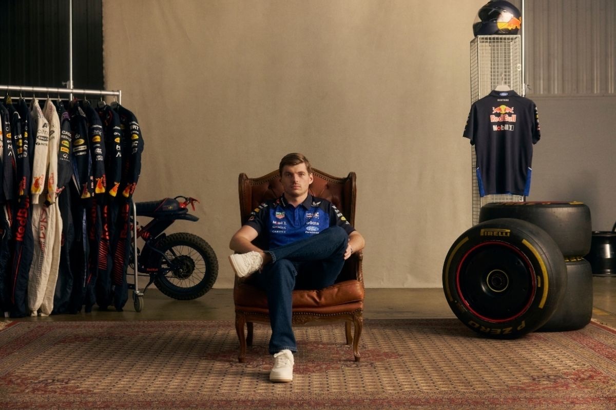 He looks like this empire belongs to him.