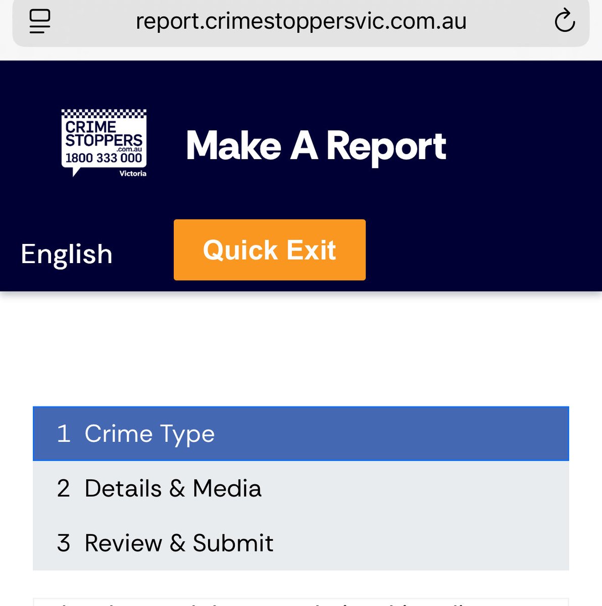 CallYOnYourBS's tweet image. اوباش جمهوری عسلامی رو میخواهن اینجا زندگی رو براشون سخت کنید؟ برید این رو همین الان به وبسایت پلیس ایالت ویکتوریا استرالیا (گذاشتم عکس وبسایت رو، این ویدئو و اسکرین‌شات اکانت تیک‌تاکش رو attach کنید). اکانت اینستا رو دی‌اکتیو کرد در استرالیا رانندگی و فیلم‌گرفتن غیرقانونیست.