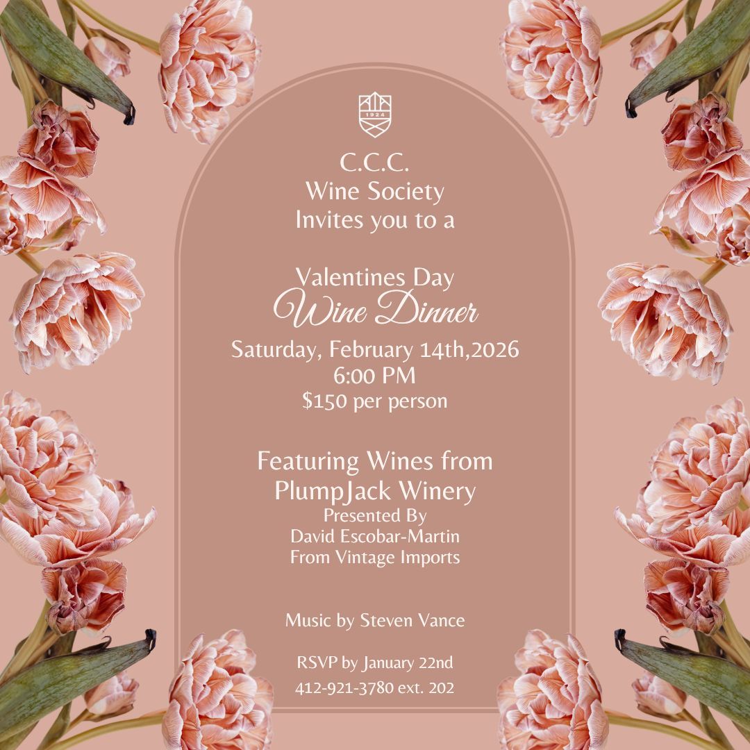 chartierscc's tweet image. Join us for a Special Valentine’s Day Wine Dinner, open to the entire membership. Enjoy a thoughtfully curated multi-course menu paired with exceptional wines in a warm, romantic setting perfect for couples, friends, or fellow wine enthusiasts. 🍷💘
