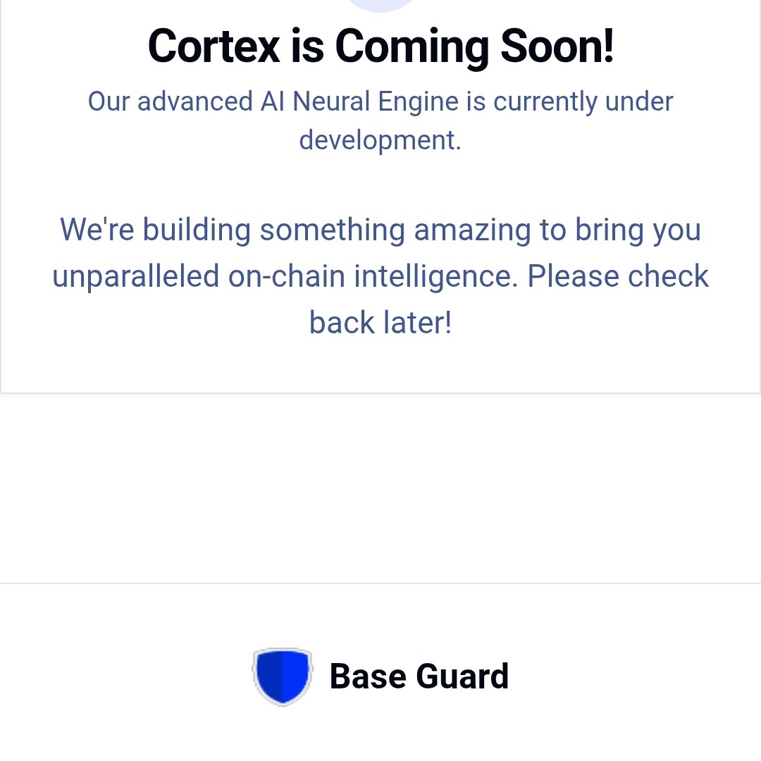Baseguard 🛡️😎 is dropping Update after Update and soon you have an  awesome feature to make #SmartmoneyMoves 🤓👊🏻💰 This is the most  overlooked Project rightnow on Base 💎😏