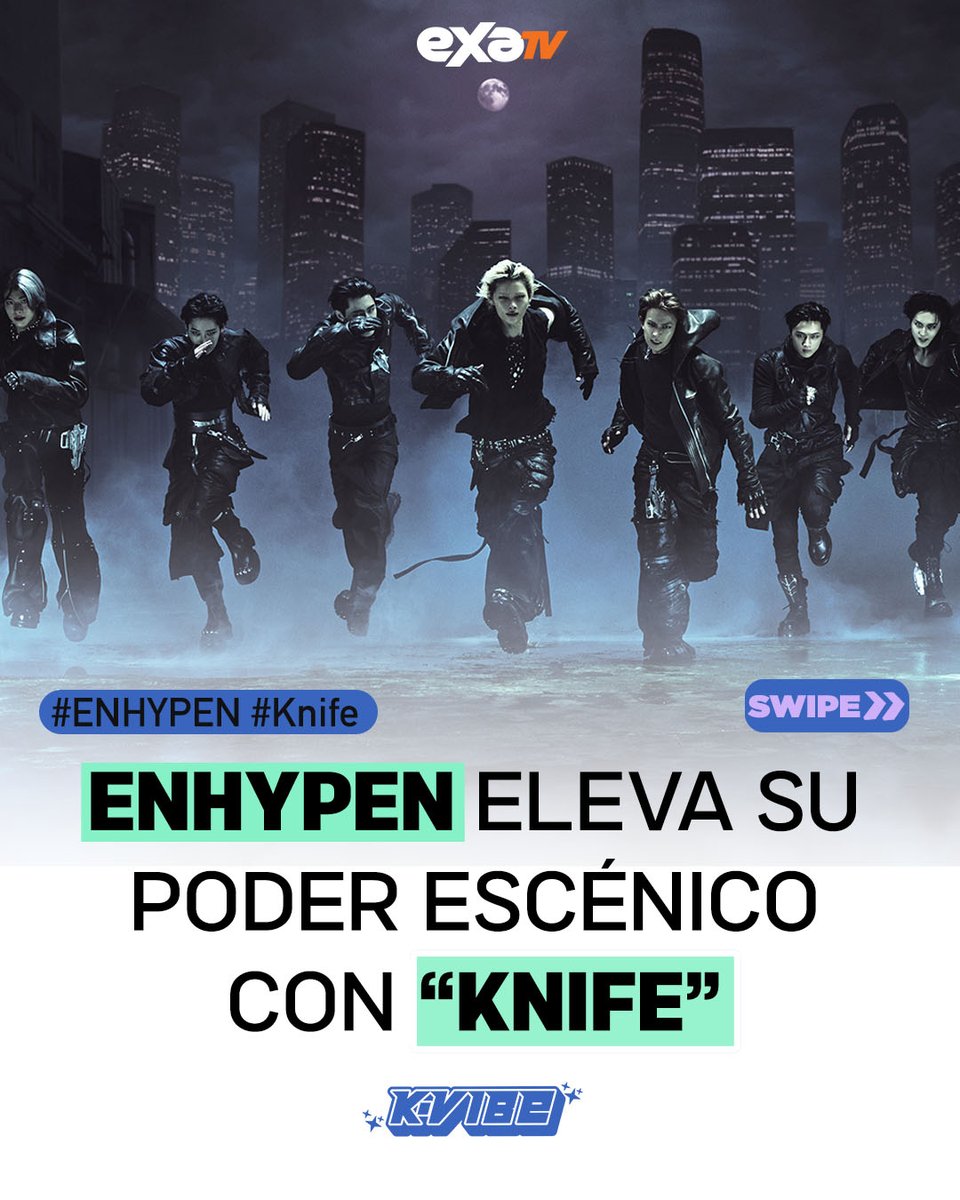 kvibeoficial's tweet image. 💥🔪“Knife” se presenta como una de las interpretaciones y performances más intensas de @ENHYPEN hasta ahora 💥🔪
Un tema hip-hop que transmite seguridad, fuerza y una presencia escénica que define esta nueva era.🔥
“Creo que esta canción nos permitirá mostrar un performance en…