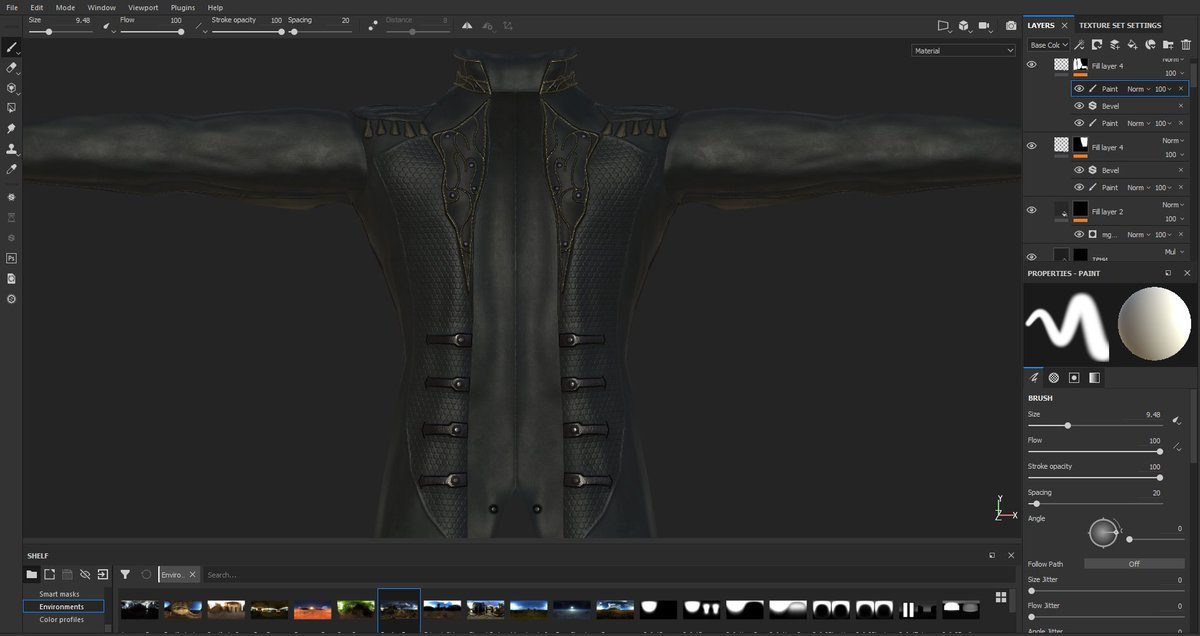 RekeshGaal's tweet image. WIP: Armor concepts for a boss. 🛡️ 
Two layers of defense... but what are they defending? 💀

#DarkFantasy #IndieGame #bossDesign #horrorgame #armor #substancePainter #indiedev #devlog #ゲーム制作 #screenshotsaturday #gamedev #jogos #3dmodeling