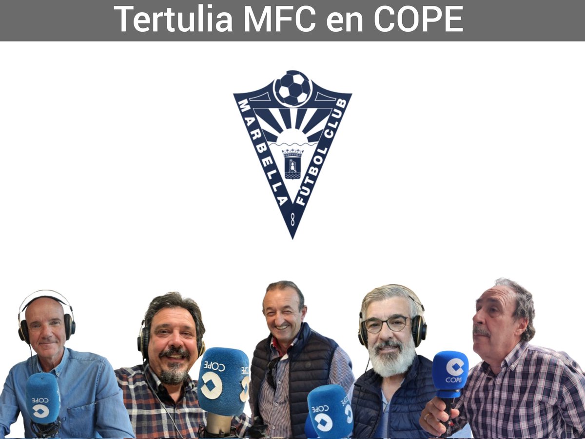 🔵 El <a href="/marbella_fc/">Marbella FC</a> ante la obligación de ganar para no despedirse de la categoría 
🗣️ Previa MFC con Miguel Rivera, David Odero, <a href="/antoniococaofi/">Antonio Coca</a> , Manolo Gómez y <a href="/anferpla/">Antonio Fdez. Plaza</a>
🎧 Audio Deportes COPE Marbella 16/01/2026 👇
copemarbella.es/2026/01/16/dep…