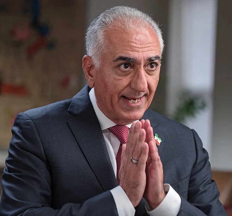 OliLondonTV's tweet photo. 🇮🇷Crown Prince of Iran Reza Pahlavi: 

“There are moments in history when the moral imperative for action is so strong that the weight of inaction becomes unbearable. This is one of those moments.” https://t.co/fViDHArQnd